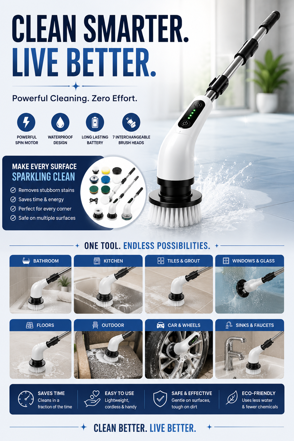 The Ultimate Guide to Effortless Home Cleaning with an Electric Spin Scrubber