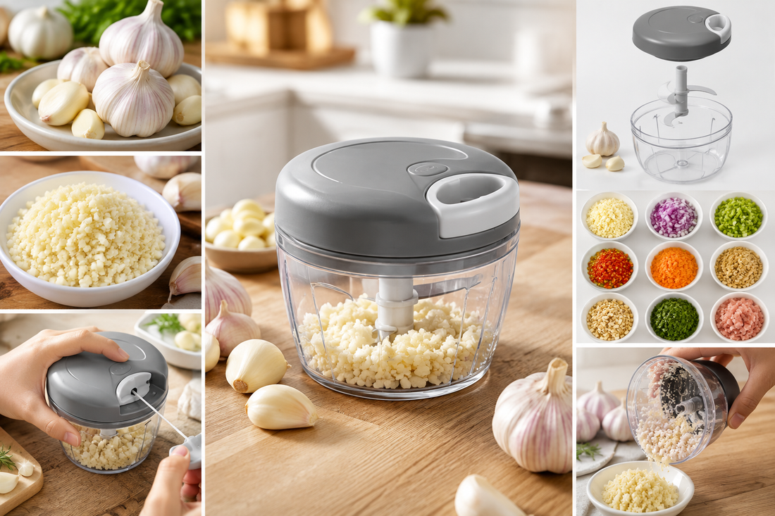 Stop Crying While Chopping: Why Every Kitchen Needs a Garlic Chopper