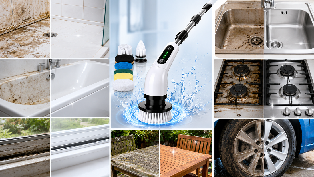 7 Places You Never Knew an Electric Spin Scrubber Could Clean