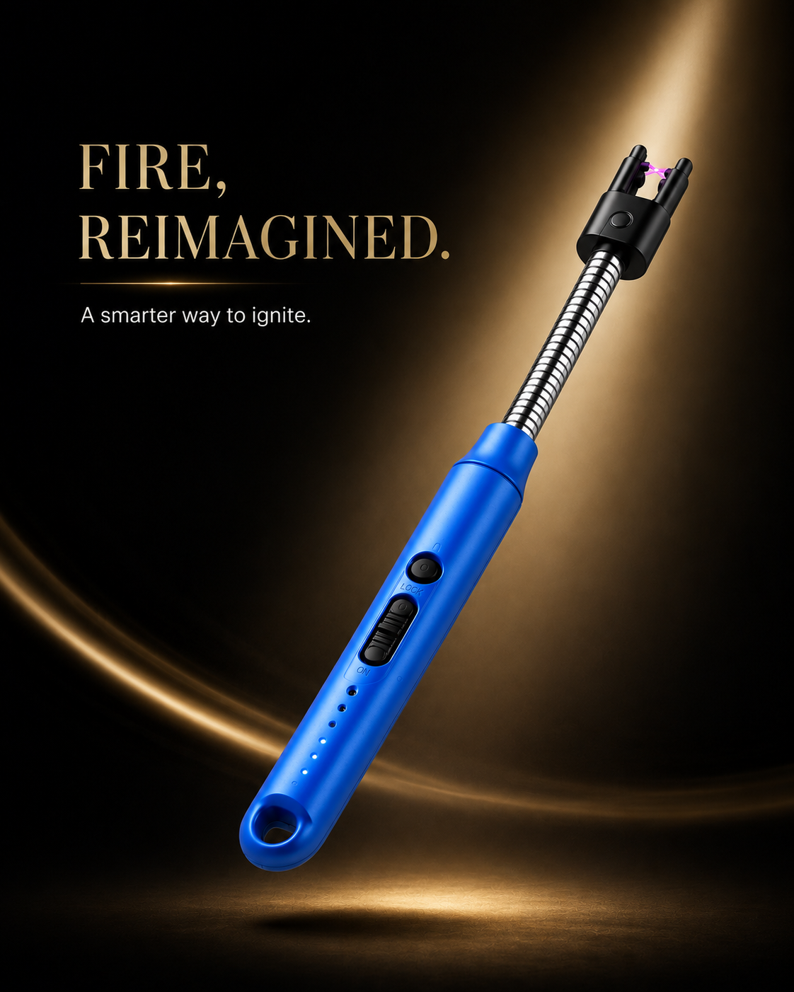 Rechargeable Electric Arc Lighter – Flexible Long Neck